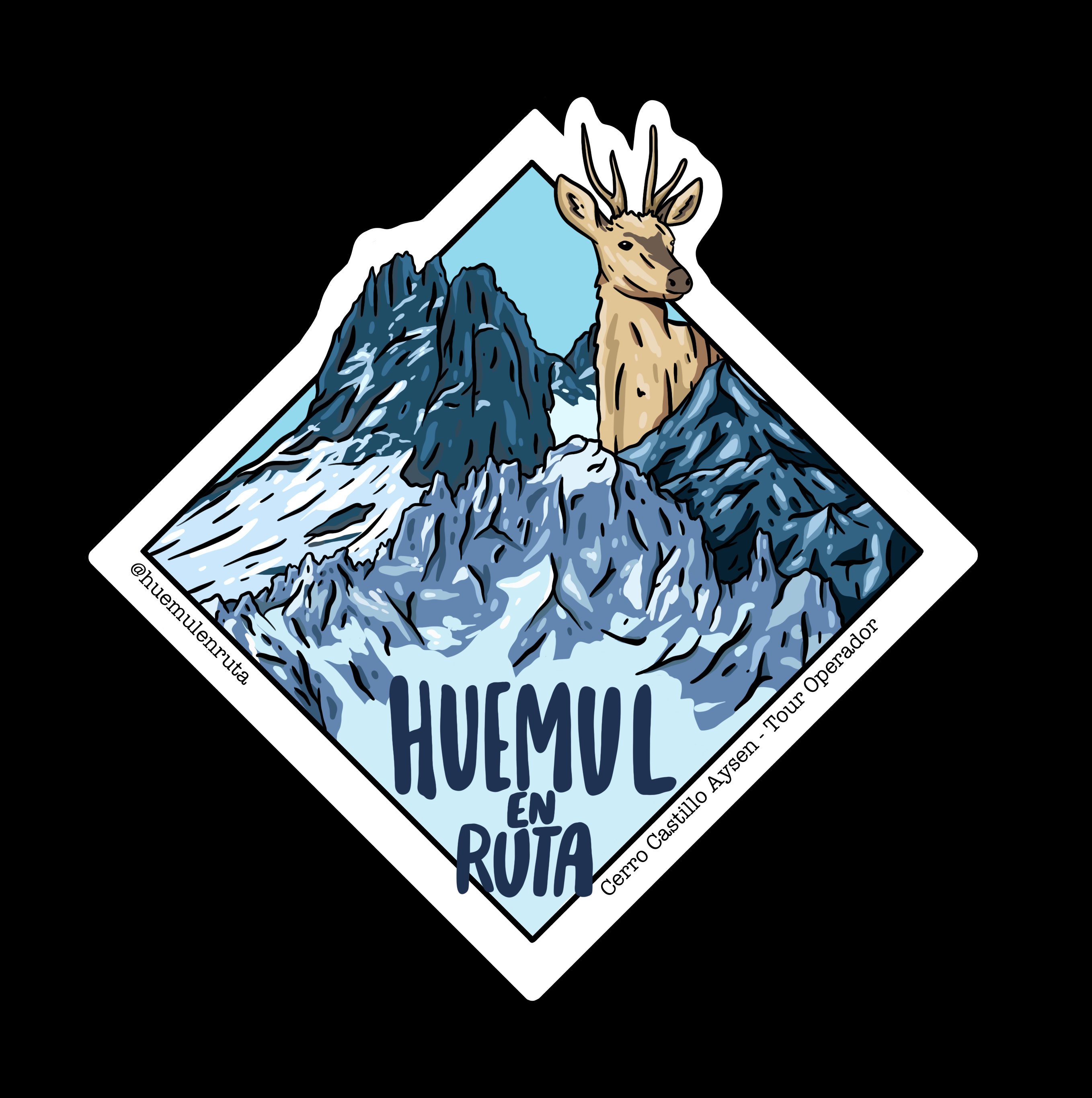 Logo Huemul en Ruta